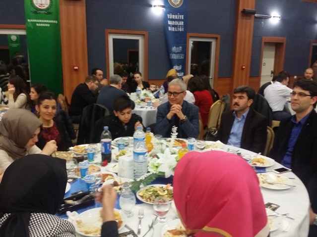 Kahramanmaraş Barosu'ndan Sıra Gecesi