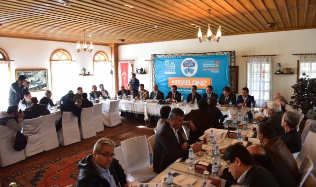 Başkan Erkoç Kitap Fuarı İçin Basınla Bir Araya Geldi