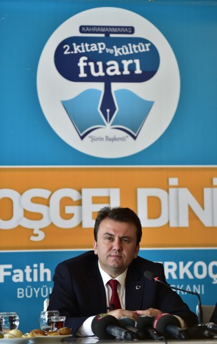 Başkan Erkoç Kitap Fuarı İçin Basınla Bir Araya Geldi