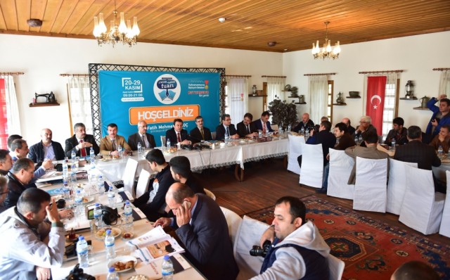 Başkan Erkoç Kitap Fuarı İçin Basınla Bir Araya Geldi