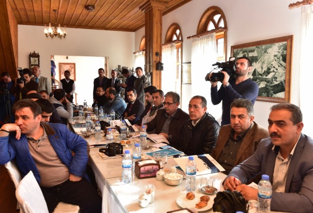 Başkan Erkoç Kitap Fuarı İçin Basınla Bir Araya Geldi