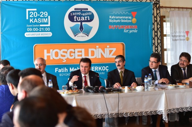 Başkan Erkoç Kitap Fuarı İçin Basınla Bir Araya Geldi