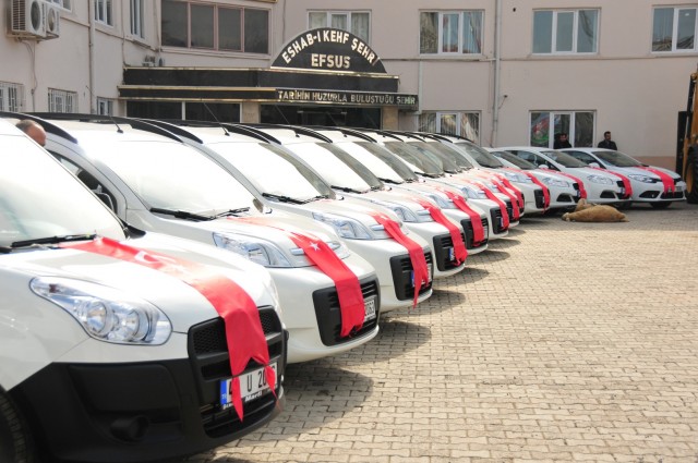 19 Yeni Araç Afşin’e Hizmet Verecek