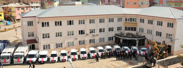 19 Yeni Araç Afşin’e Hizmet Verecek