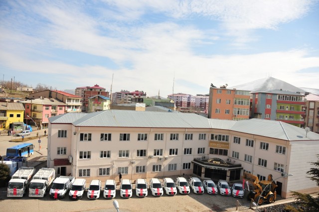 19 Yeni Araç Afşin’e Hizmet Verecek