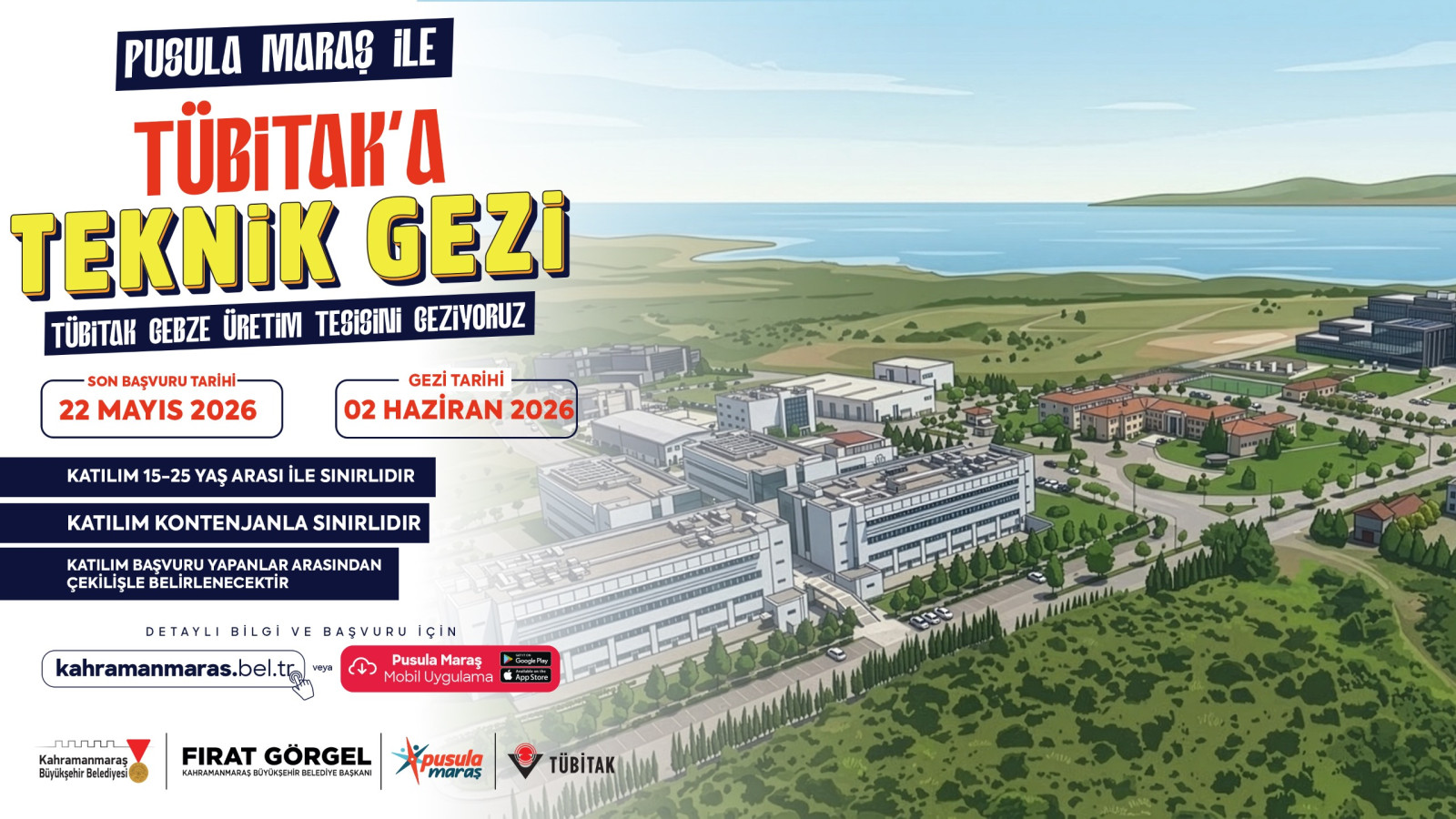 Pusula Maraş ile Bilimin Kalbine Yolculuk Başlıyor