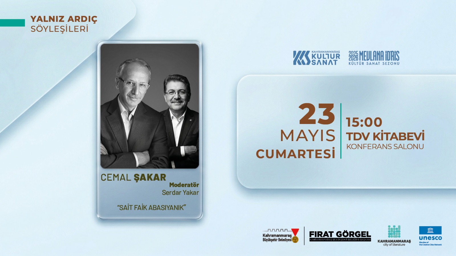 Yalnız Ardıç Söyleşilerinde Sait Faik Abasıyanık Konuşulacak