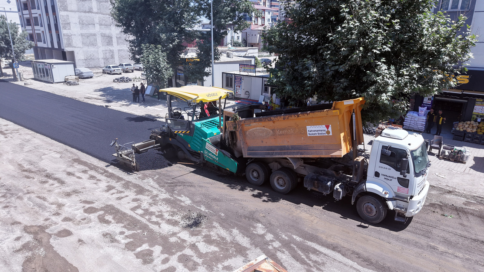 Büyükşehir, Elbistan Söğütlü Caddesi’ni Modern Görünümüne Kavuşturuyor