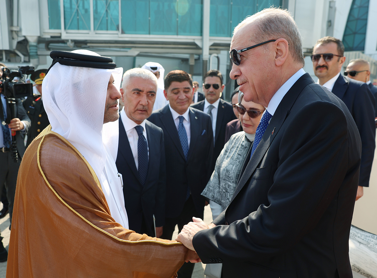 Cumhurbaşkanı erdoğan, katar’da