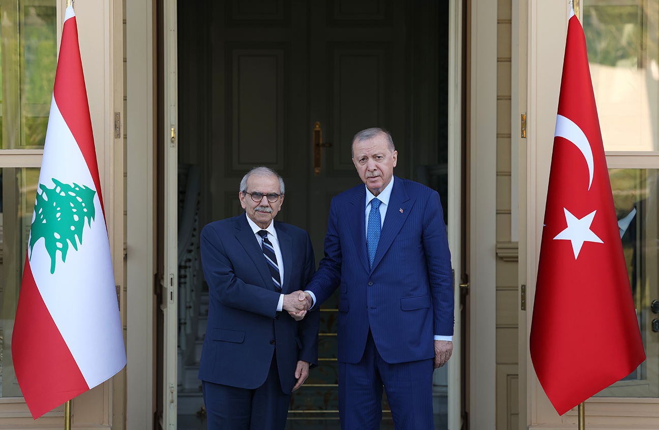 Cumhurbaşkanı erdoğan, lübnan başbakanı salam’ı kabul etti