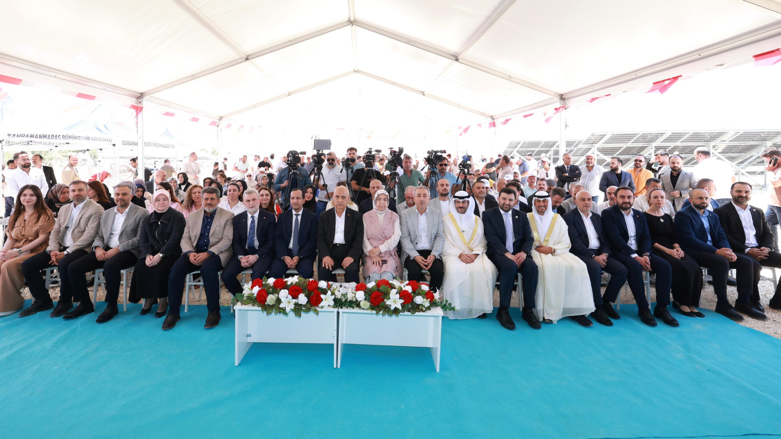 Kahramanmaraş Güneş Enerji Santrali Hizmete Açıldı