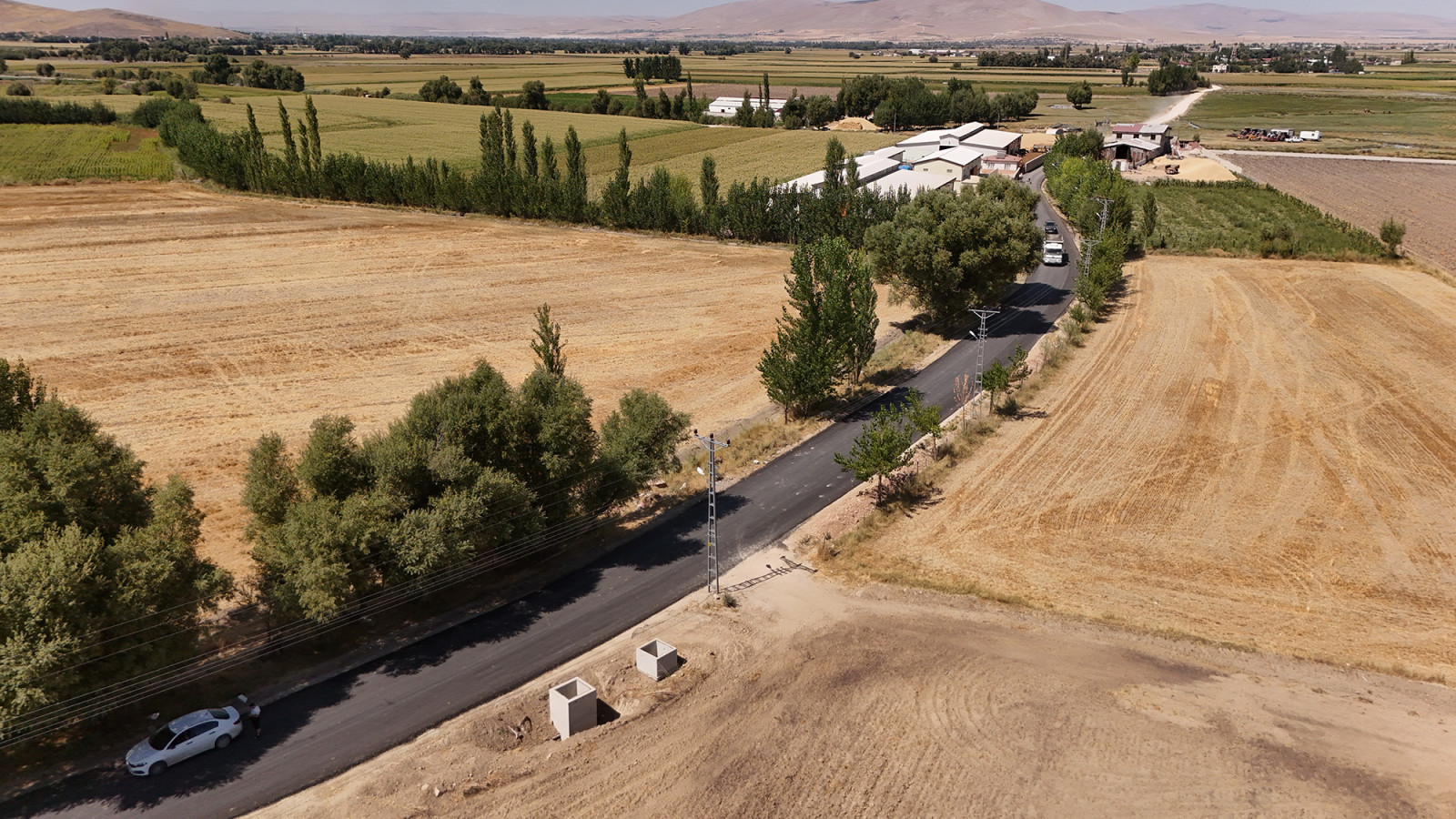 Büyükşehir, Elbistan’da Bir Yol Yatırımını Daha Tamamladı