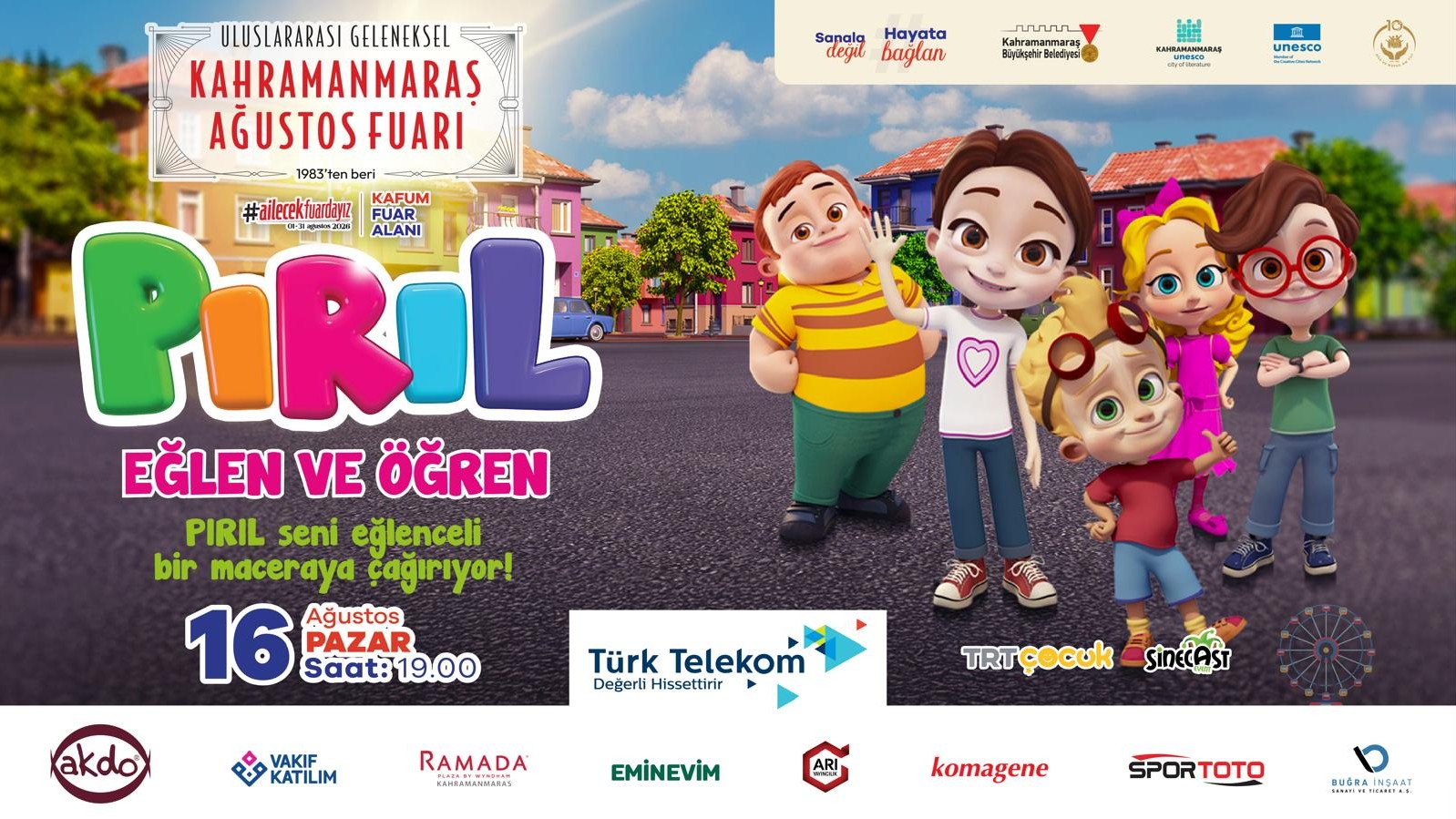 Büyükşehir’den KAFUM’da Çocuklara Özel Eğlence Dolu Pazar