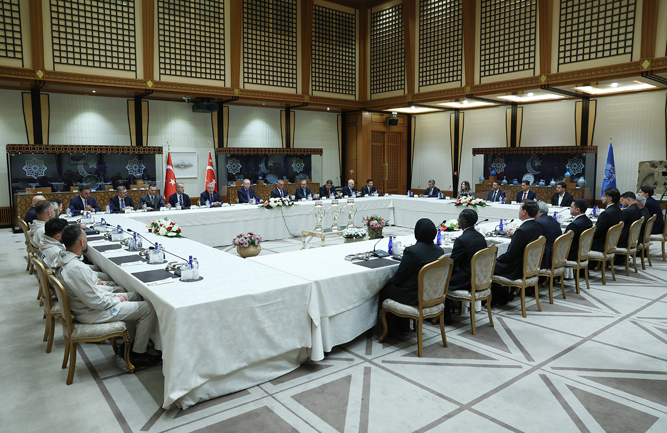 Cumhurbaşkanı Erdoğan, Süper Lig’e Yükselen Takımları Kabul Etti