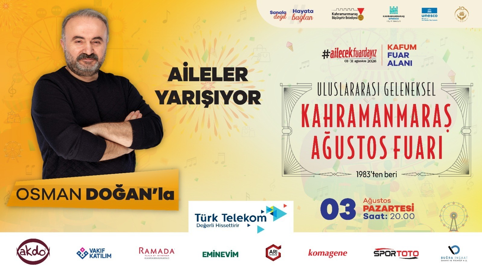 KAFUM’da Sahne Ailelerin; Bilgi, Beceri ve Eğlence Yarışacak