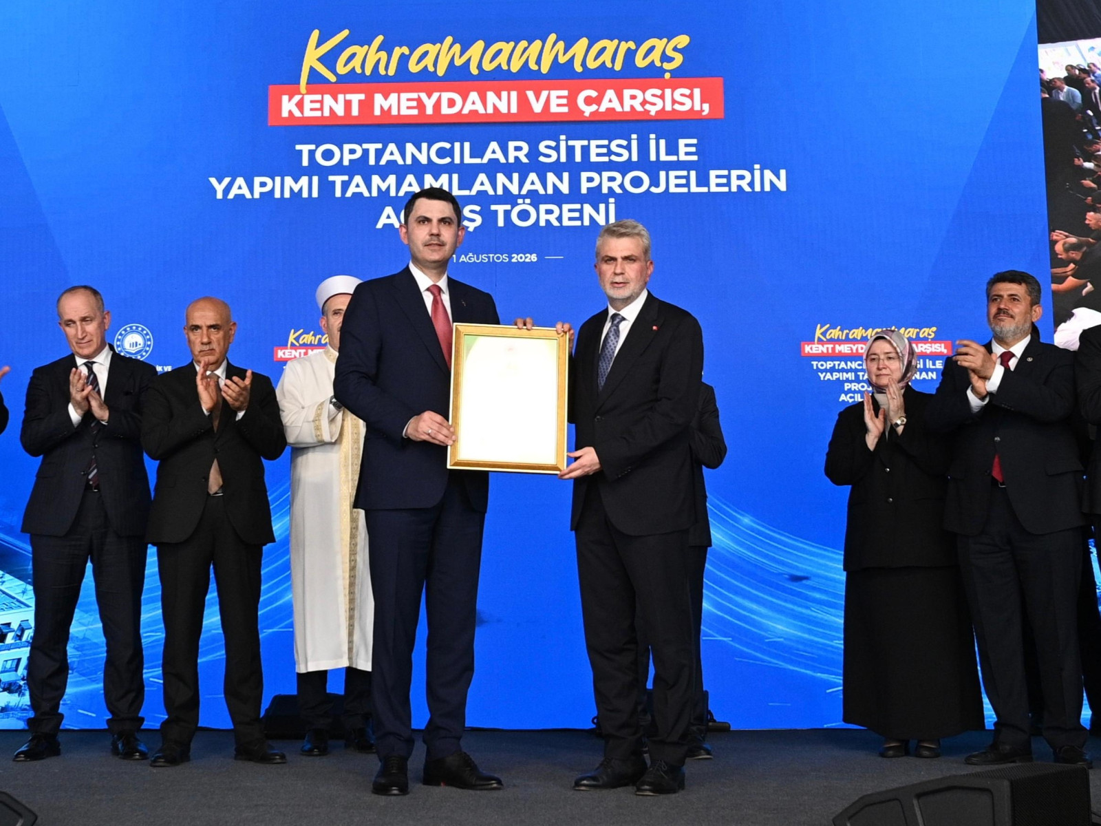 Kahramanmaraş’ın Yeniden İnşa Yolculuğunda 5 Yeni Eser Daha Hizmete Açıldı