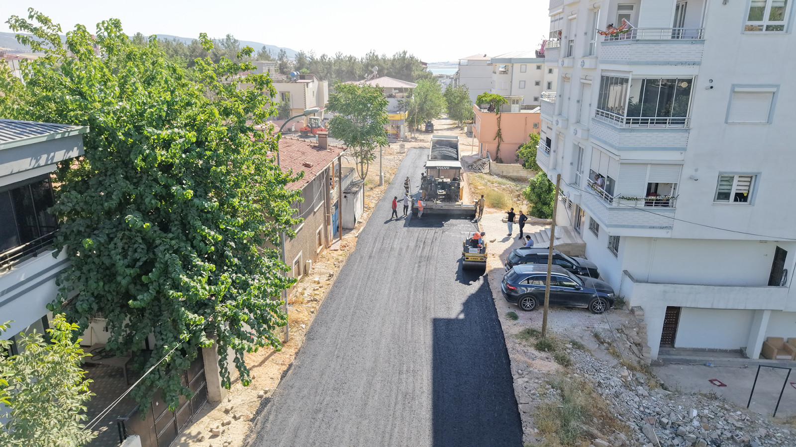 Pazarcık’ta Yollar Büyükşehir’le Yenileniyor