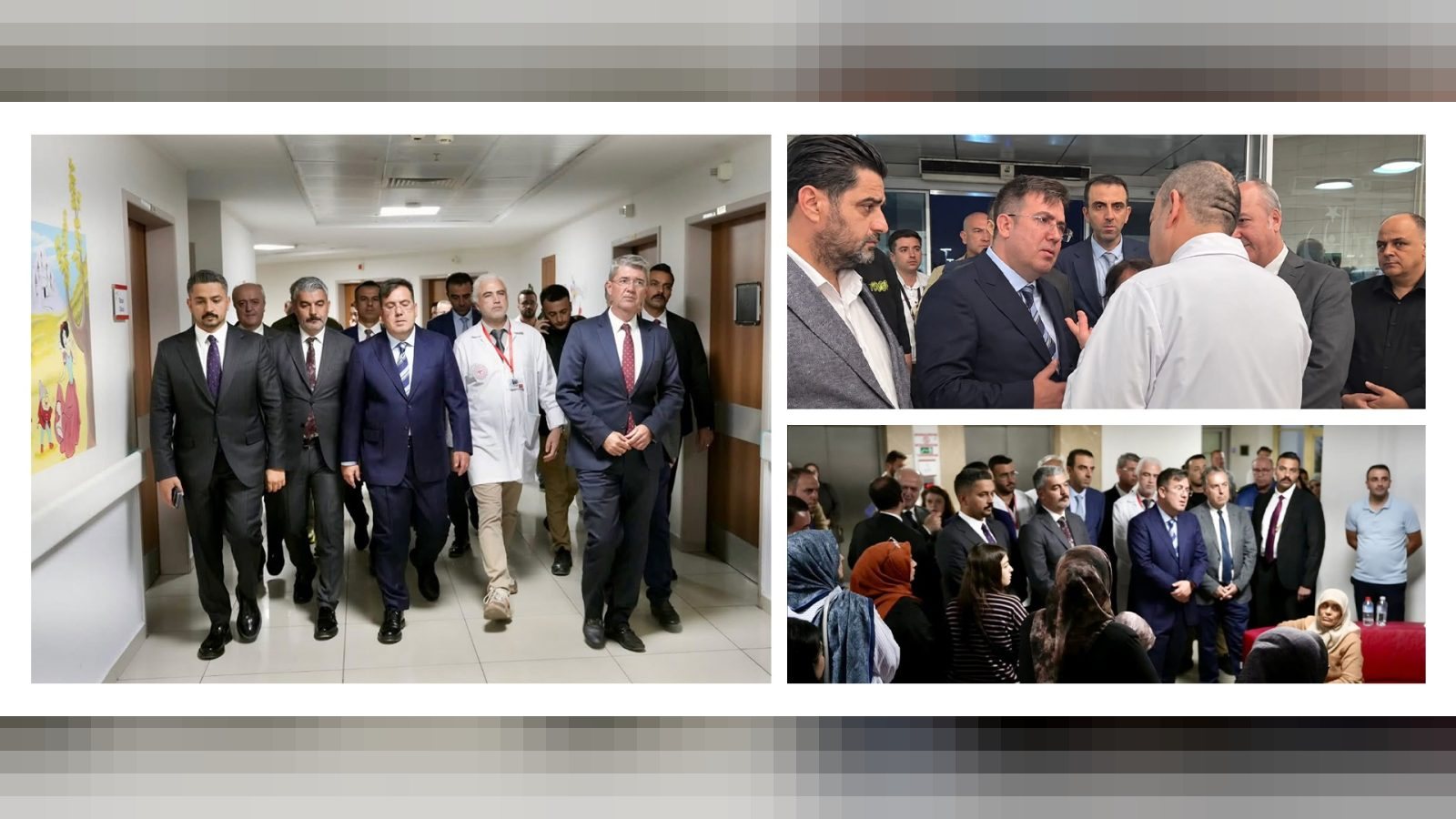 Adalet Bakan Yardımcısı Can Tuncay Manisa'da Yaralanan Öğrencileri Ziyaret Etti