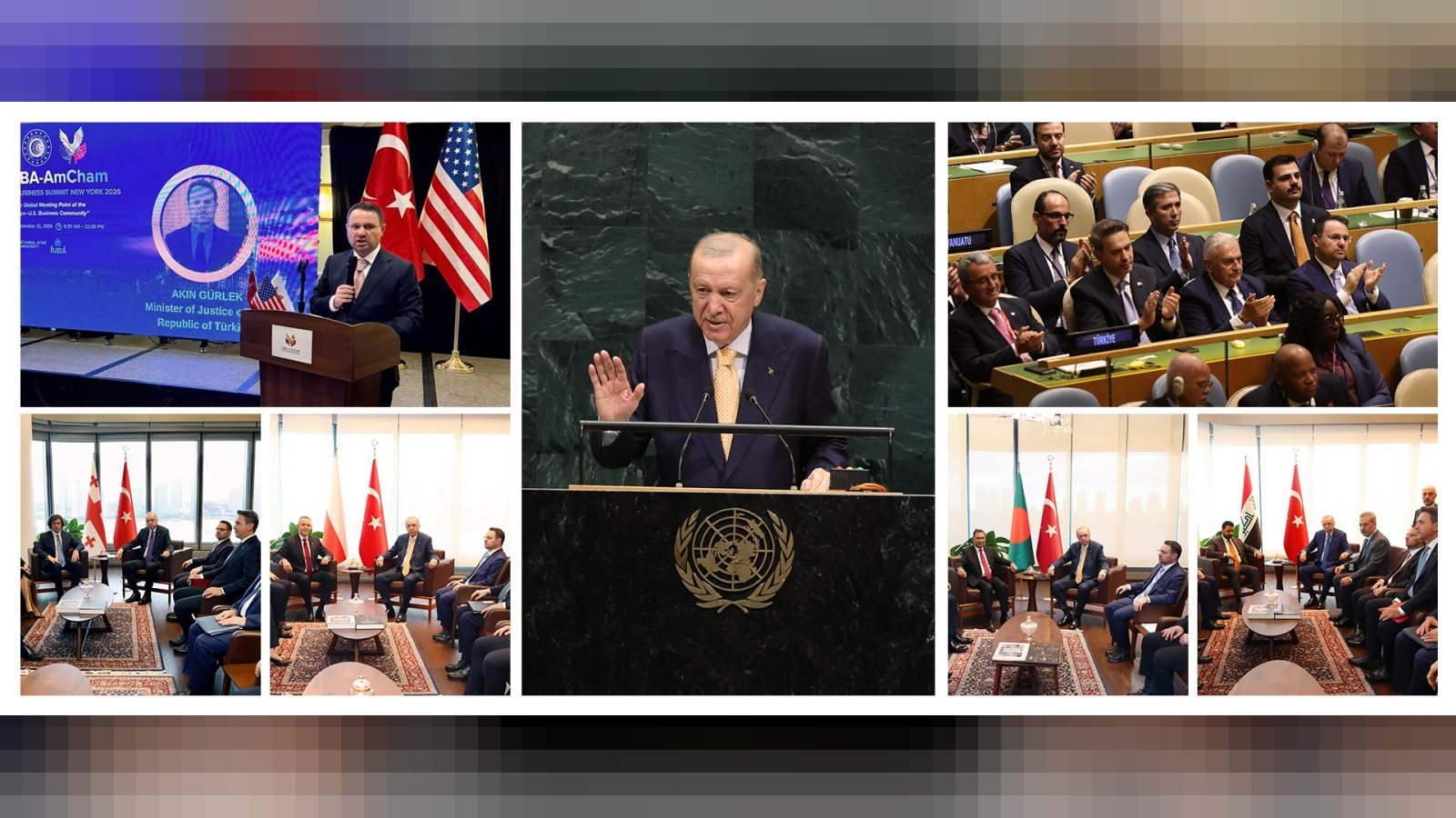 Adalet Bakanı Akın Gürlek Cumhurbaşkanı Erdoğan'ın ABD Temaslarına Eşlik Etti