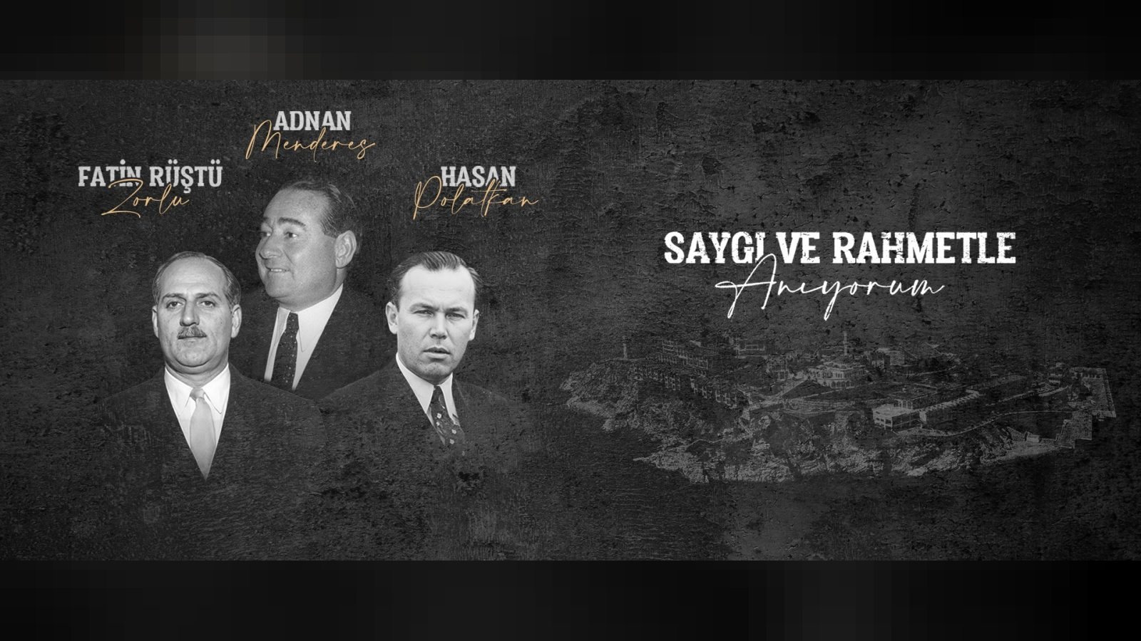 Adalet Bakanı Akın Gürlek, İdamlarının 65. Yılında Başbakan Menderes ve Bakanlar Zorlu ve Polatkan’ı Andı