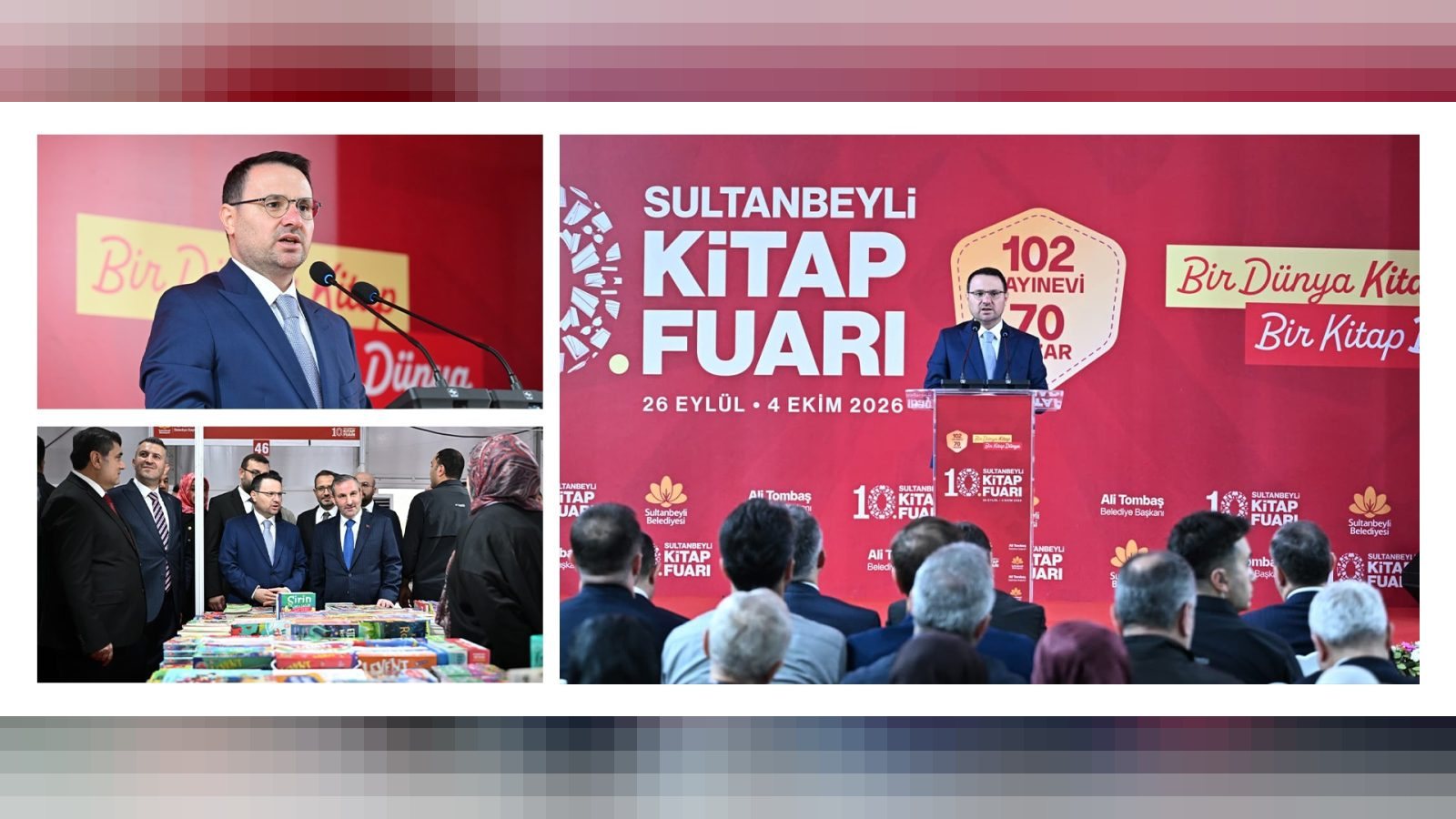 Adalet Bakanı Gürlek, 10. Sultanbeyli Kitap Fuarı’nın Açılışını Yaptı