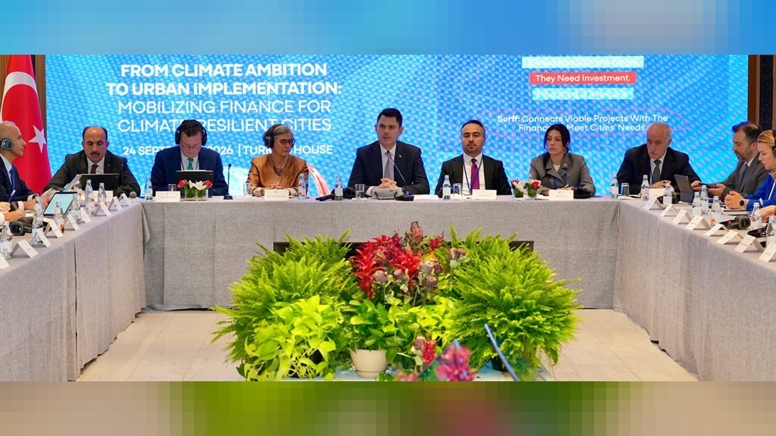 Bakan Kurum: “Surff, İklim Uygulama Köprüsü’nün Şehirler Ayağındaki En Somut Araçlarından Biri Olacak”