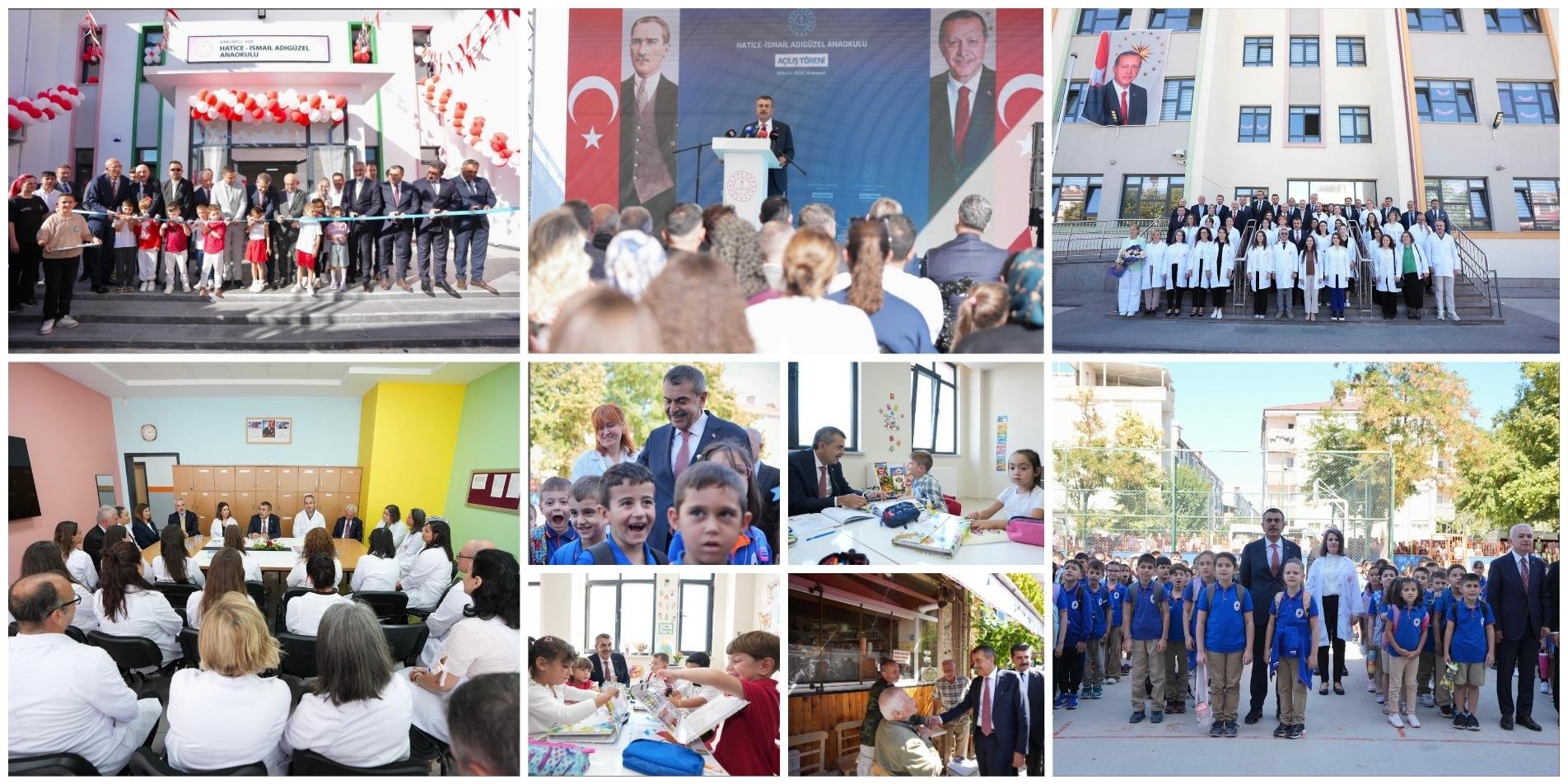 Bakan Tekin, Kırklareli'nde Anaokulu Açılışına Katıldı