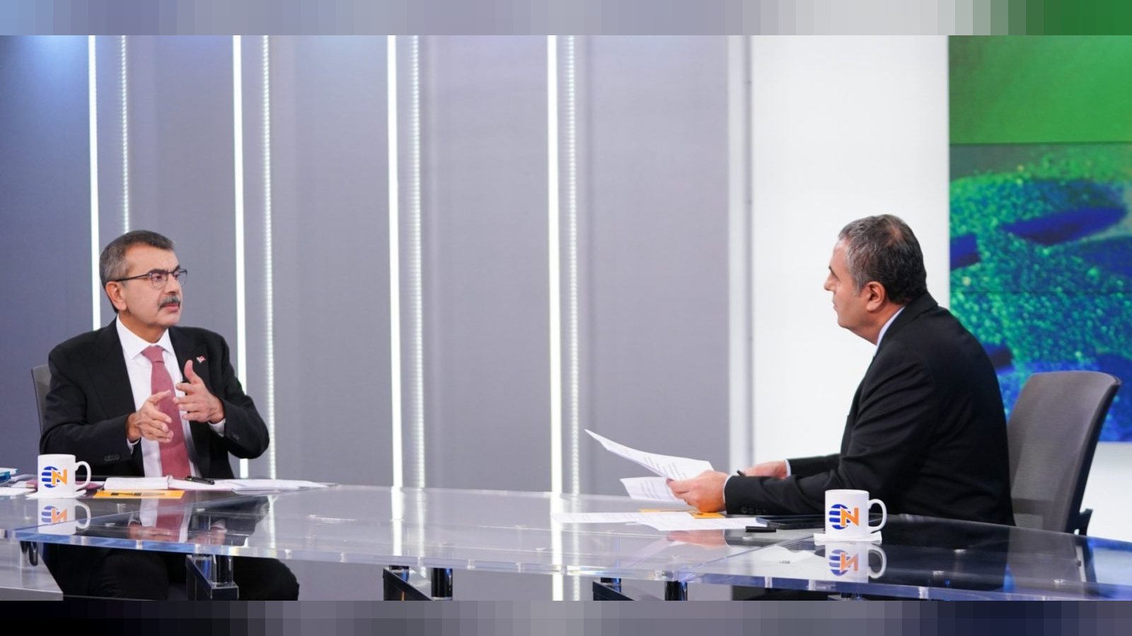 Bakan Tekin, NTV Canlı Yayınında Soruları Yanıtladı