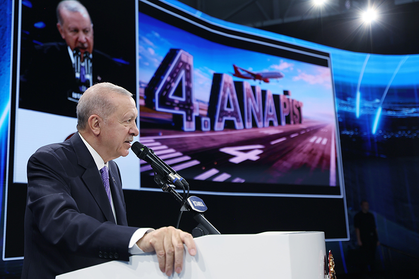 "Bölgesinde söz sahibi, dünyada ise muteber bir Türkiye'yi milletimizle beraber kuvveden fiile çıkardık"