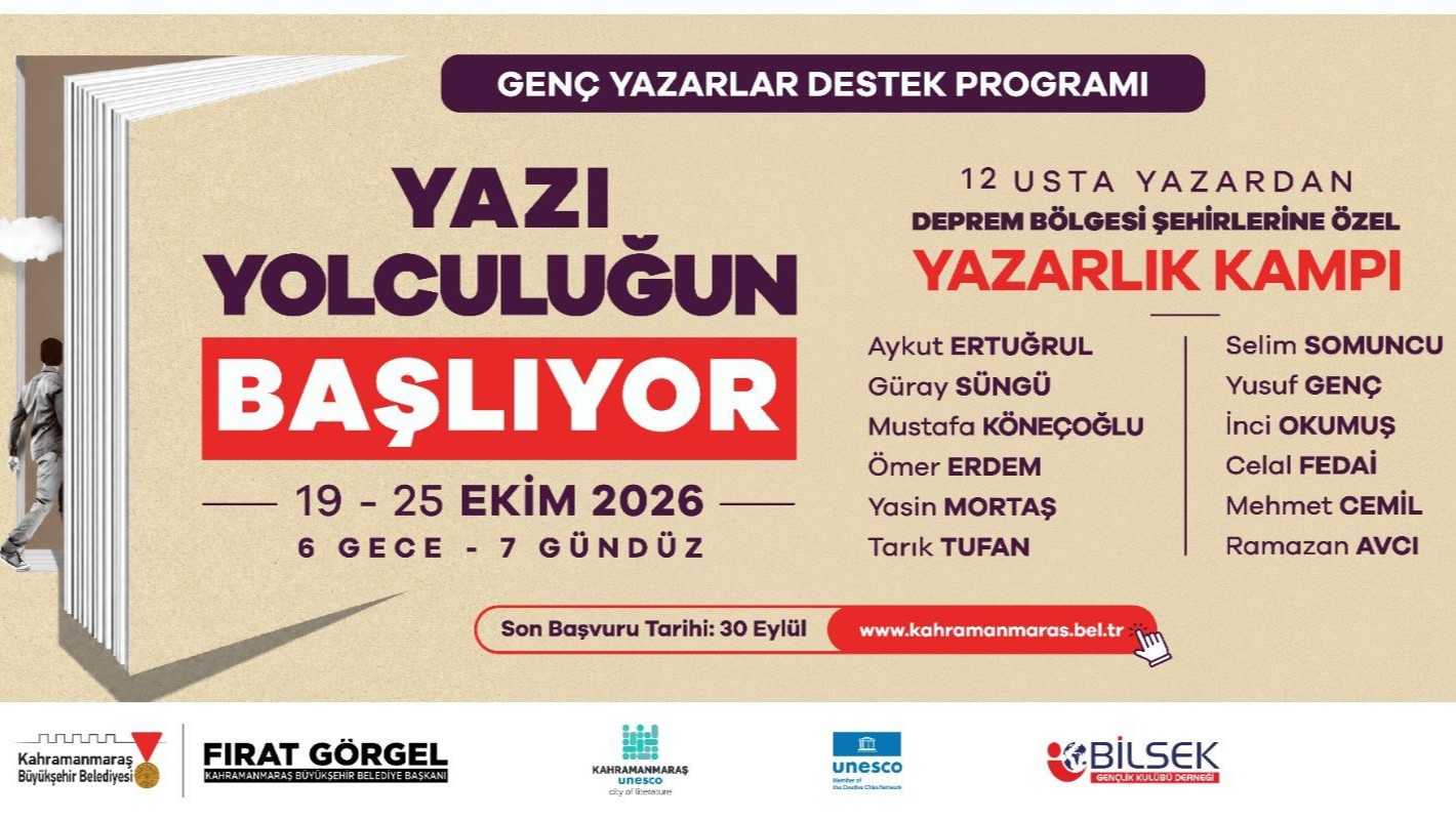 Büyükşehir, Deprem Bölgesindeki Genç Yazarları ‘Yazarlık Kampı’nda Buluşturuyor