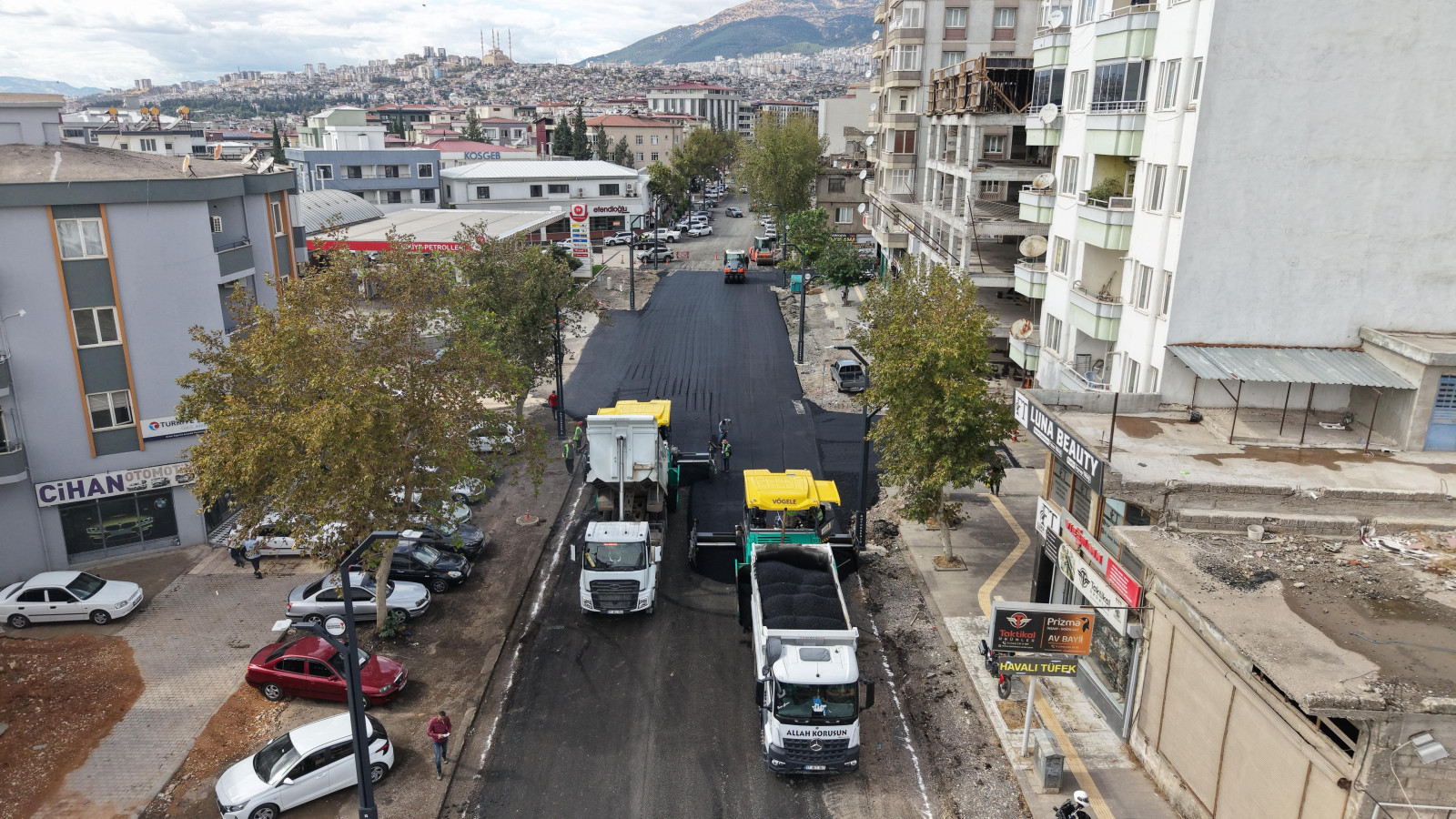Büyükşehir, Trabzon Bulvarı’nda Dönüşümü Etap Etap Sürdürüyor