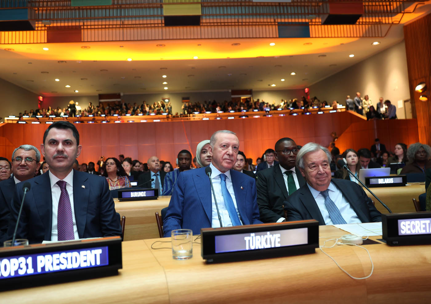 COP31 Başkanı Kurum, BM’de Deprem Bölgesi Örneği ile COP31’in ‘Uygulama COP’u Hedefini Anlattı