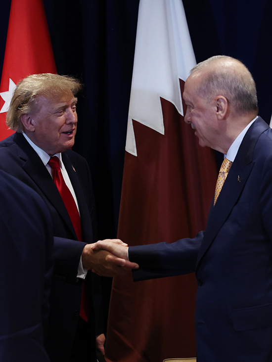 Cumhurbaşkanı Erdoğan, Körfez İşbirliği Konseyi ülke liderleri ile bir araya geldi