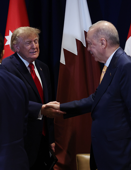 Cumhurbaşkanı Erdoğan, Körfez İşbirliği Konseyi ülke liderleri ile bir araya geldi