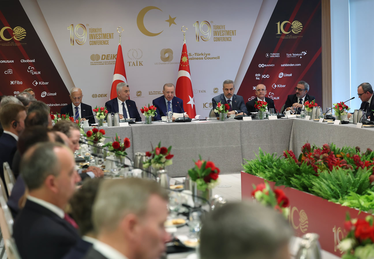 Erdoğan: “Amerika ile stratejik iş birliğimiz her alanda gelişiyor”