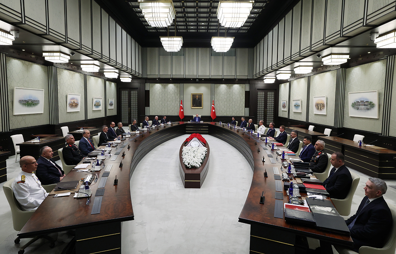 Millî Güvenlik Kurulu, Cumhurbaşkanı Erdoğan başkanlığında toplandı
