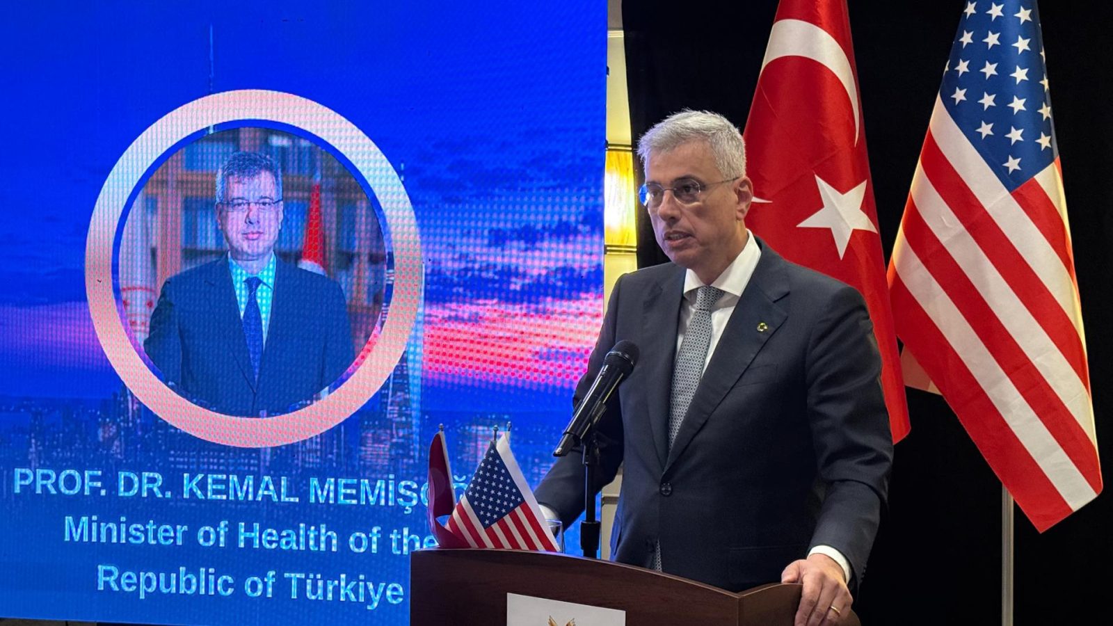 Sağlık Bakanı Prof. Dr. Kemal Memişoğlu Amerika Birleşik Devletleri’ni Ziyaret Etti