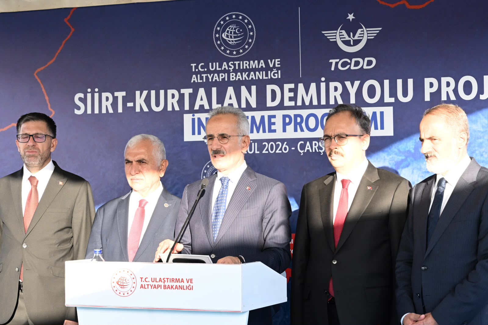 Siirt, Demiryolu Ağına Bağlanan 47. İl Olacak