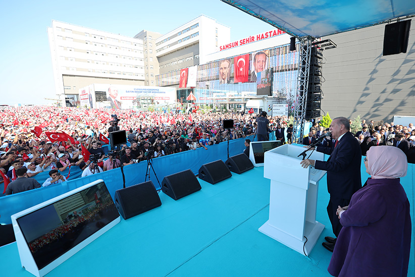 “Vatandaşımızın insanca muamele göreceği bir sağlık sistemini ülkemiz genelinde tesis ettik”