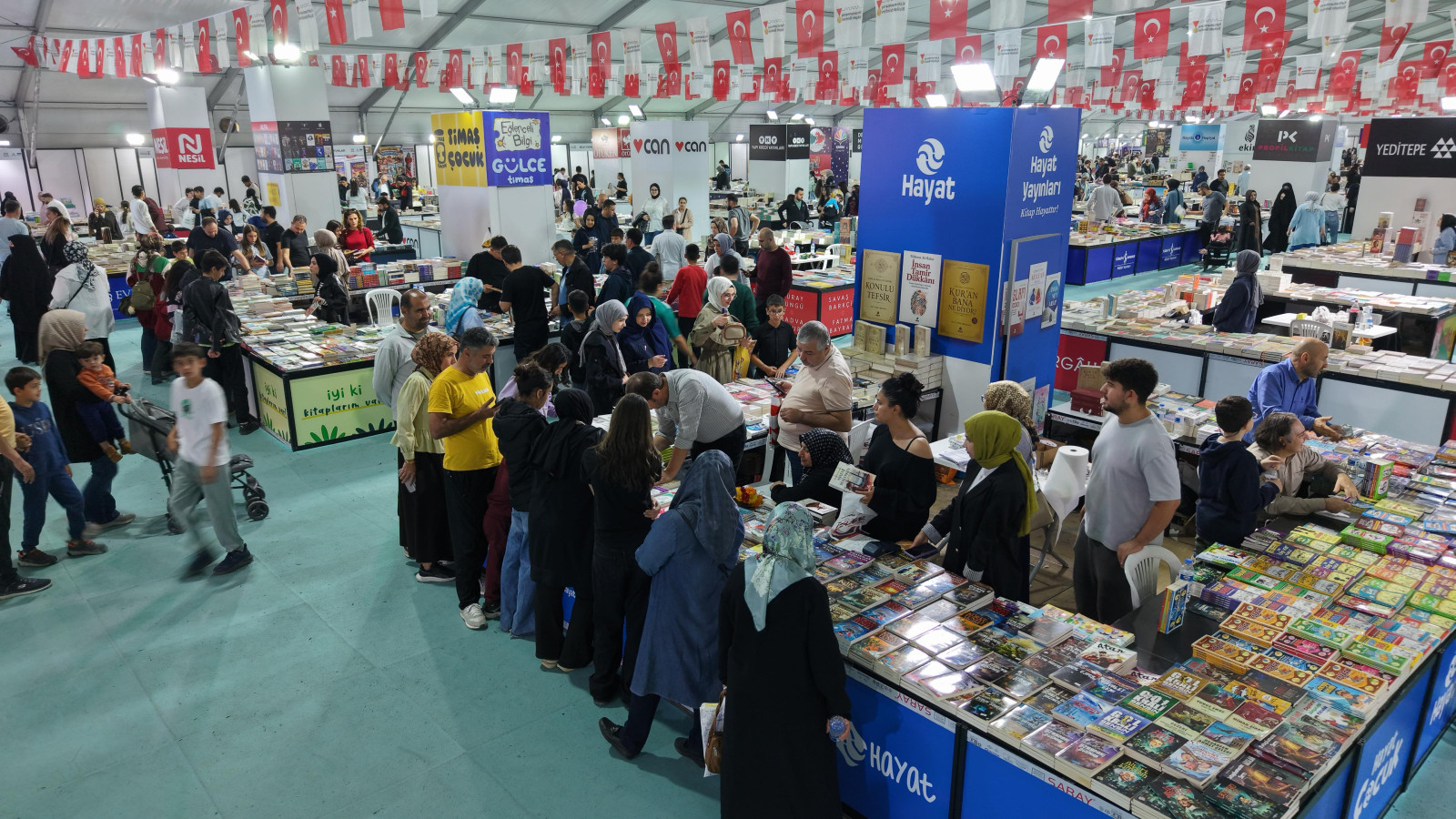 11. Uluslararası Kahramanmaraş Kitap Fuarı Ziyaretçi Sayısı 400 Bini Aştı