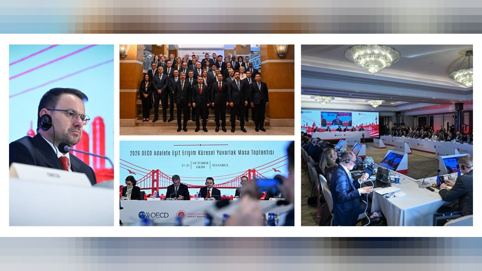 Adalet Bakanı Akın Gürlek OECD’nin “Adalete Eşit Erişim” Toplantısına Katıldı