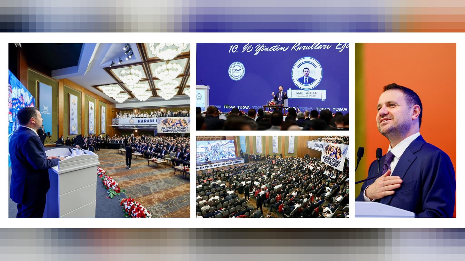 Adalet Bakanı Akın Gürlek Tügva’nın Eğitim Kampı Programına Katıldı