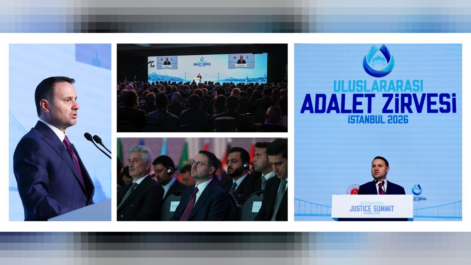 Adalet Bakanı Akın Gürlek Uluslararası Adalet Zirvesi Açılışında Konuştu