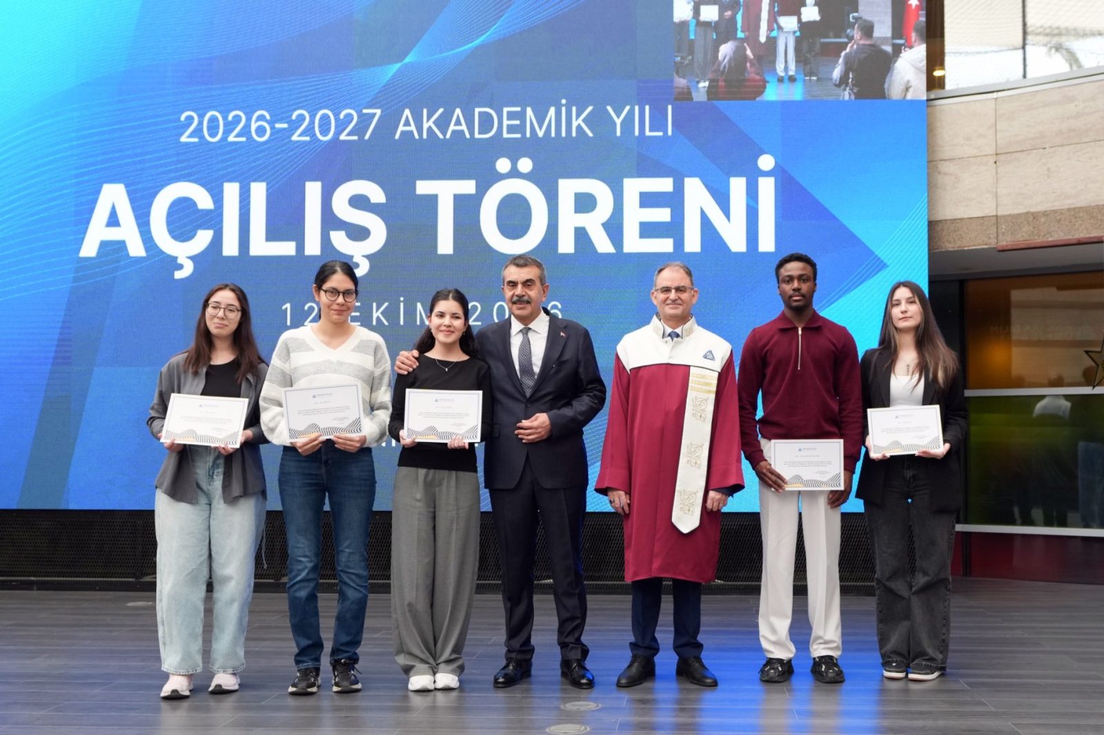 Bakan Tekin, Ankara Bilim Üniversitesi 2026-2027 Akademik Yılı Açılışı'na Katıldı