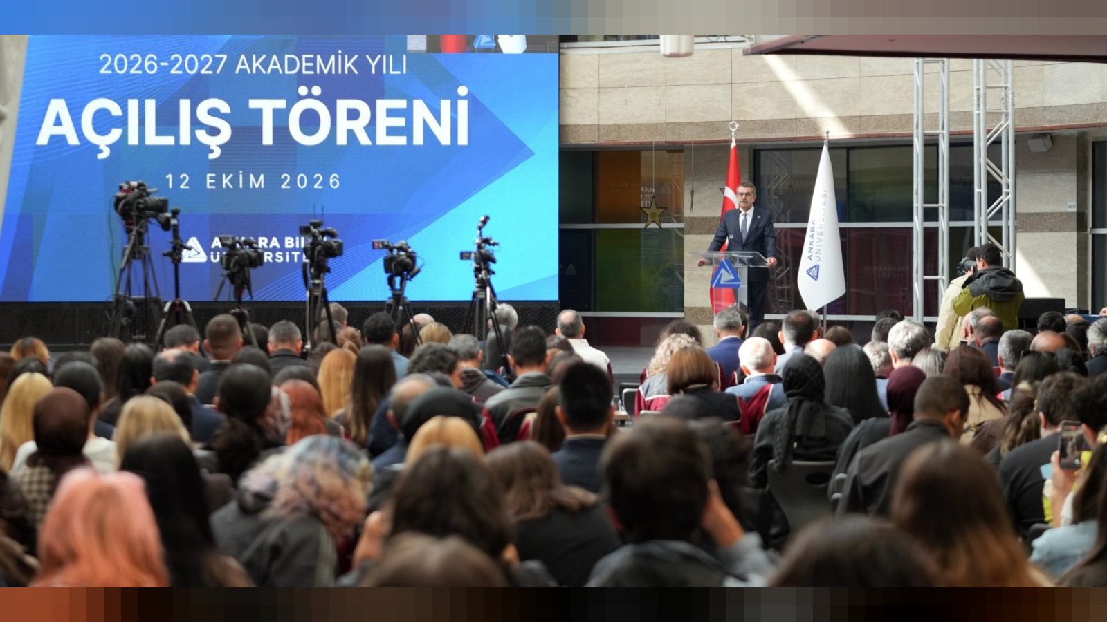Bakan Tekin, Ankara Bilim Üniversitesi 2026-2027 Akademik Yılı Açılışı'na Katıldı