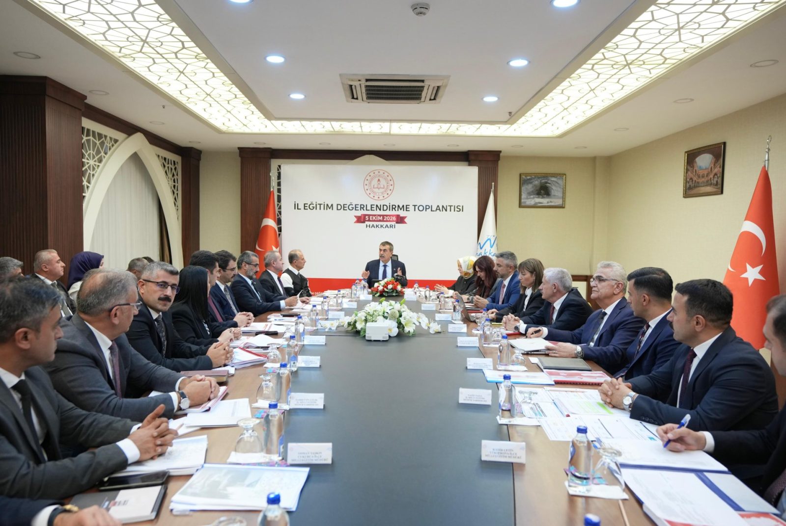 Bakan Tekin, Hakkâri'de İl Eğitim Değerlendirme Toplantısının Ardından Açıklamalarda Bulundu