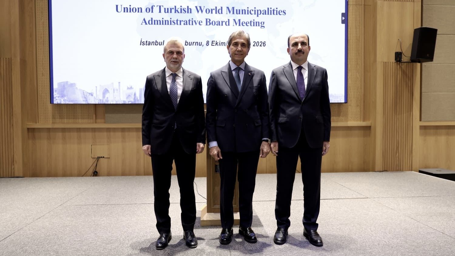 Başkan Fırat Görgel, Türk Dünyası Belediyeler Birliği Başkanı Oldu