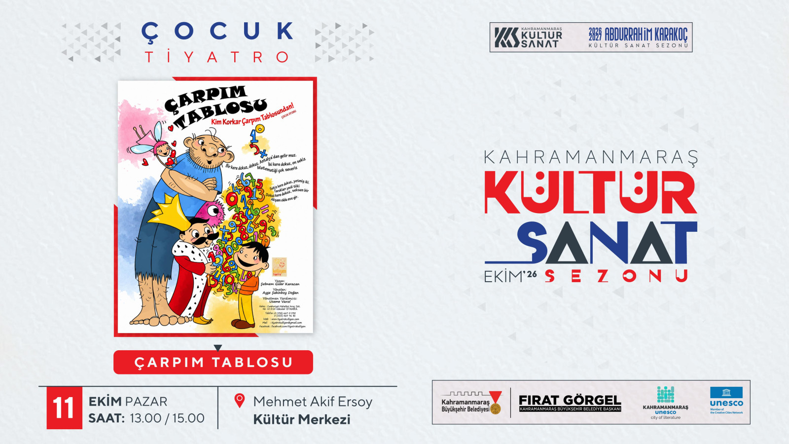 Büyükşehir’den Çocuklara ve Yetişkinlere Sanat Dolu Pazar