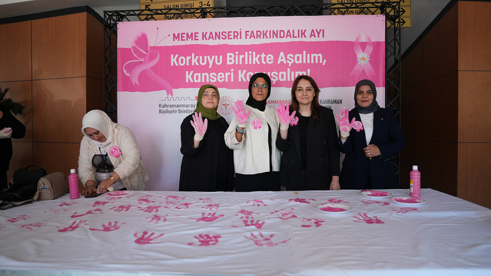 Büyükşehir’den Meme Kanserine Karşı Farkındalık Etkinliği