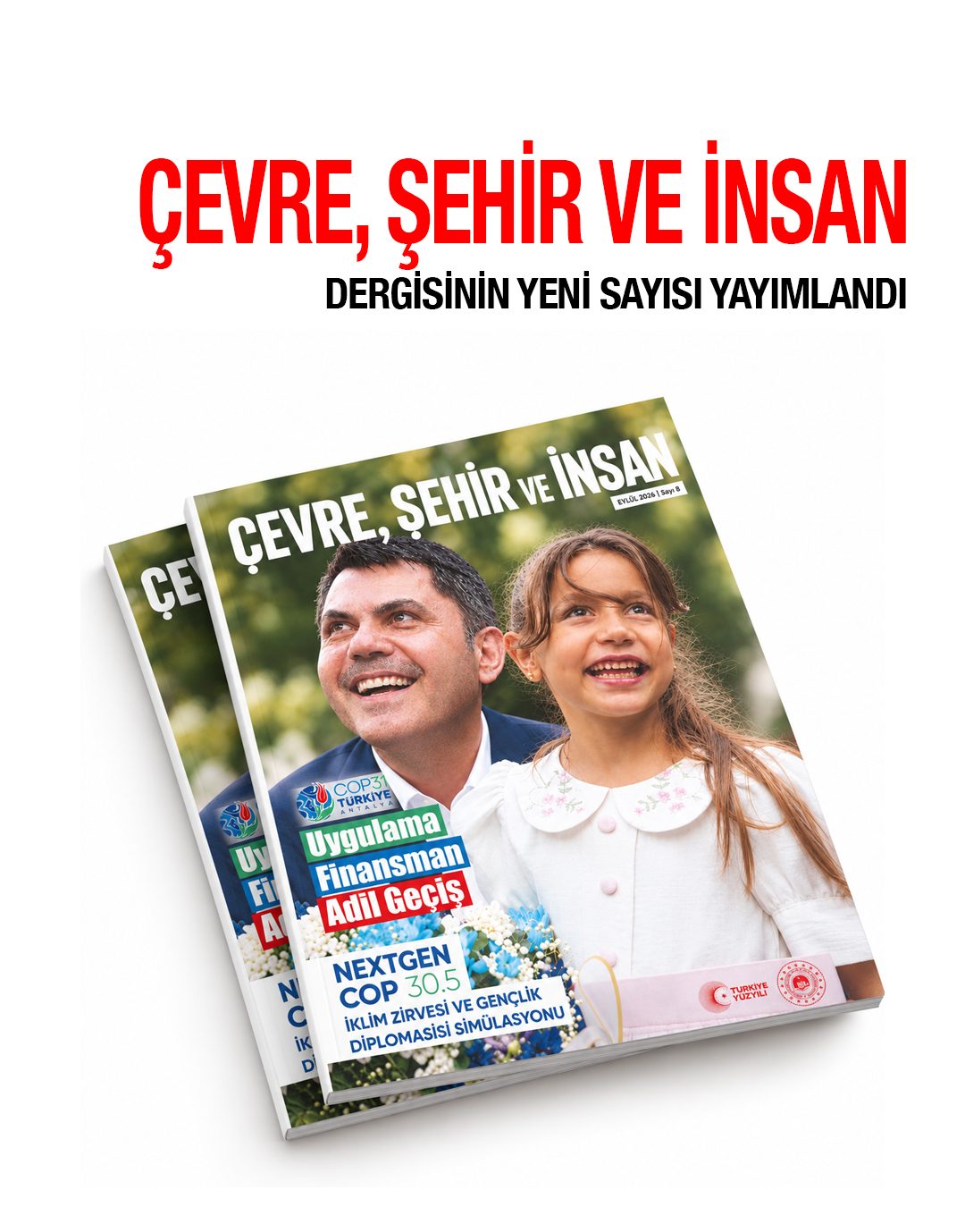 Çevre, Şehir ve İnsan Dergisi'nin 8.SAYISI Yayımlandı